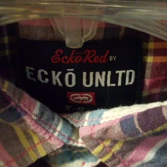 (🏷2/20)Multicolored Plaid L/S Shirt - Picture 4 of 5